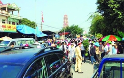 Bao nhiêu người đảm bảo giao thông lễ hội chợ Viềng?